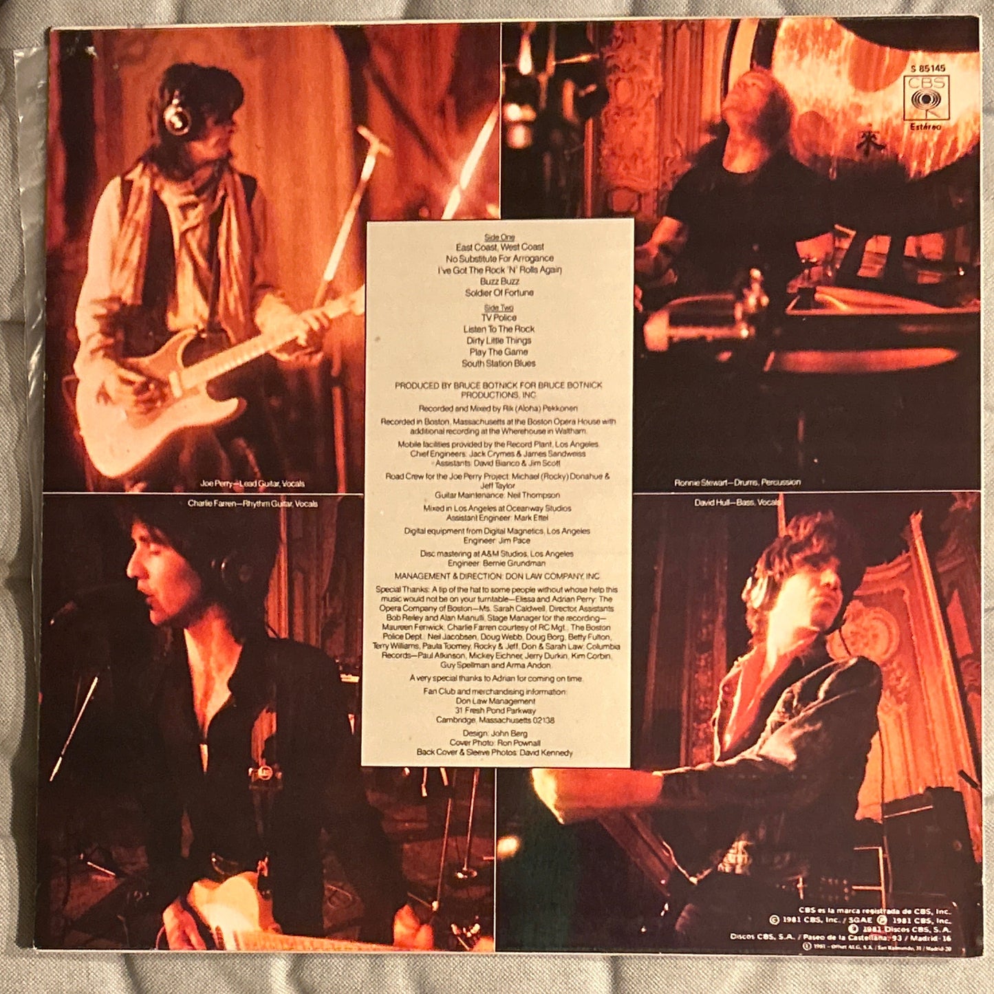 LP Aerosmith – Pon Un Limite d'occasion