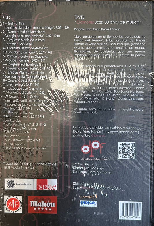 CD V/A – Sala Clamores 30 Años Nuevo precintado