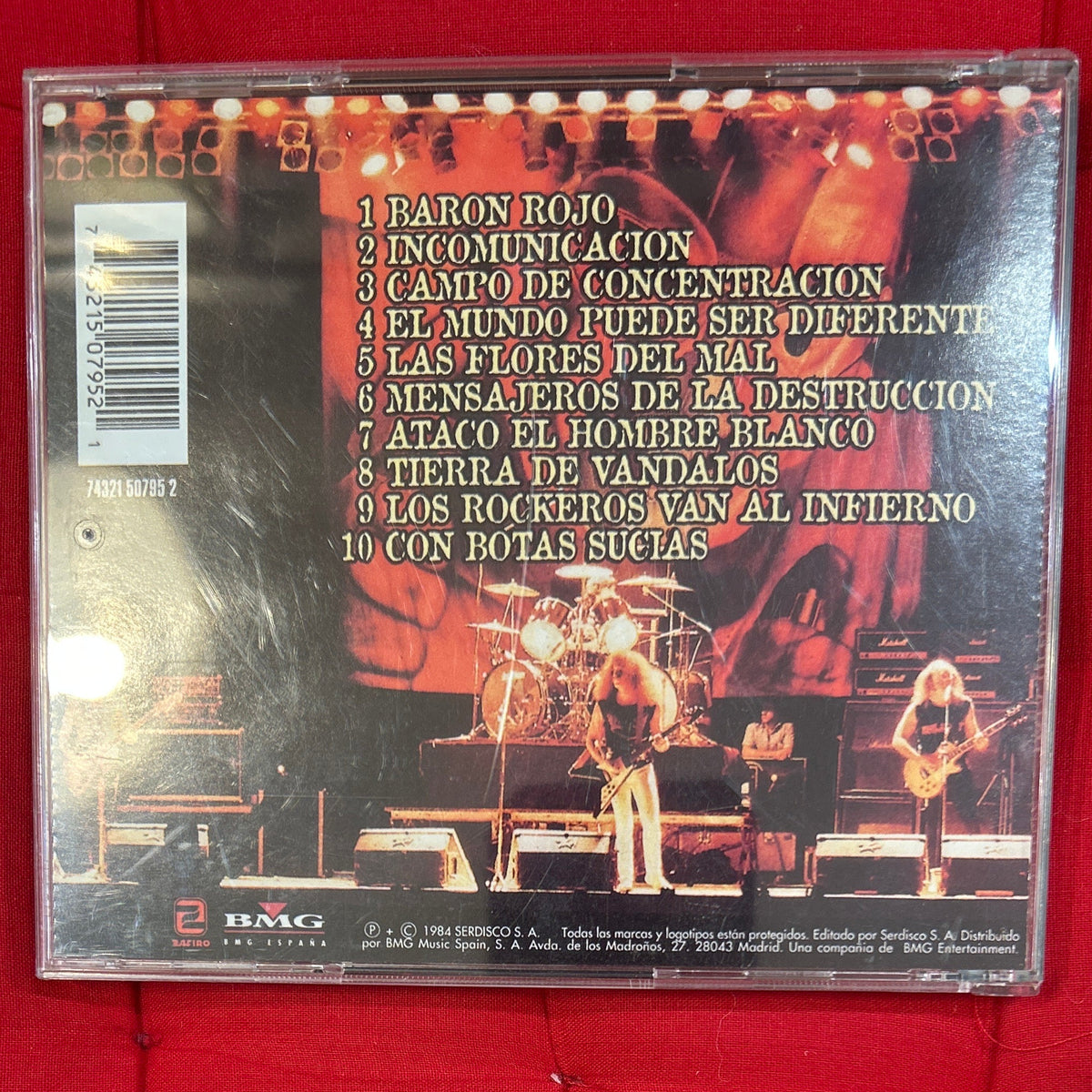 CD Barón Rojo – Barón Al Rojo Vivo 2ª Mano