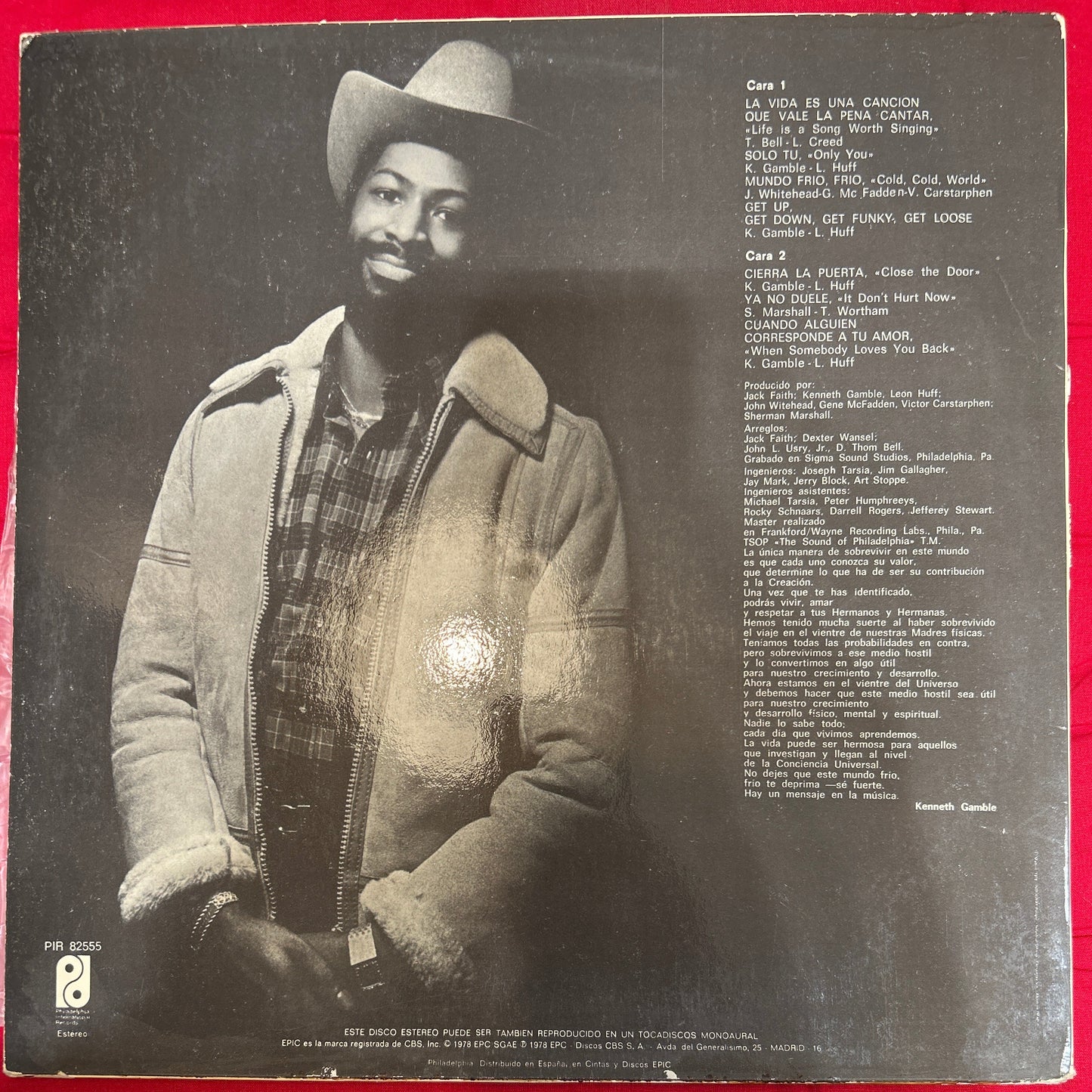 LP Teddy Pendergrass – It's Time For Love Gebraucht