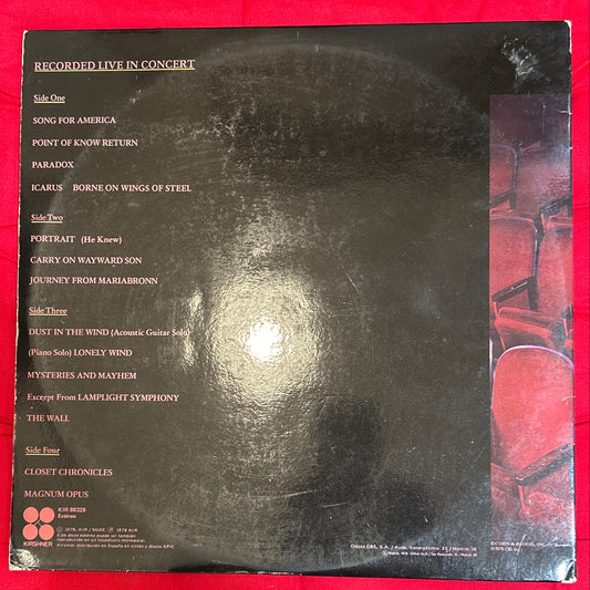 LP Kansas – Two For The Show 2ª mano