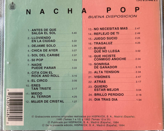 CD Nacha Pop – Nacha Pop / Buena Disposición 2ª Mano