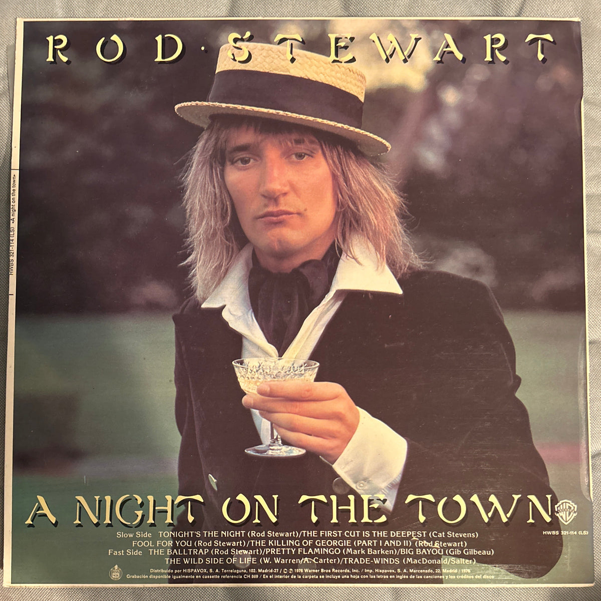 LP Rod Stewart – A Night On The Town 2ª Mano