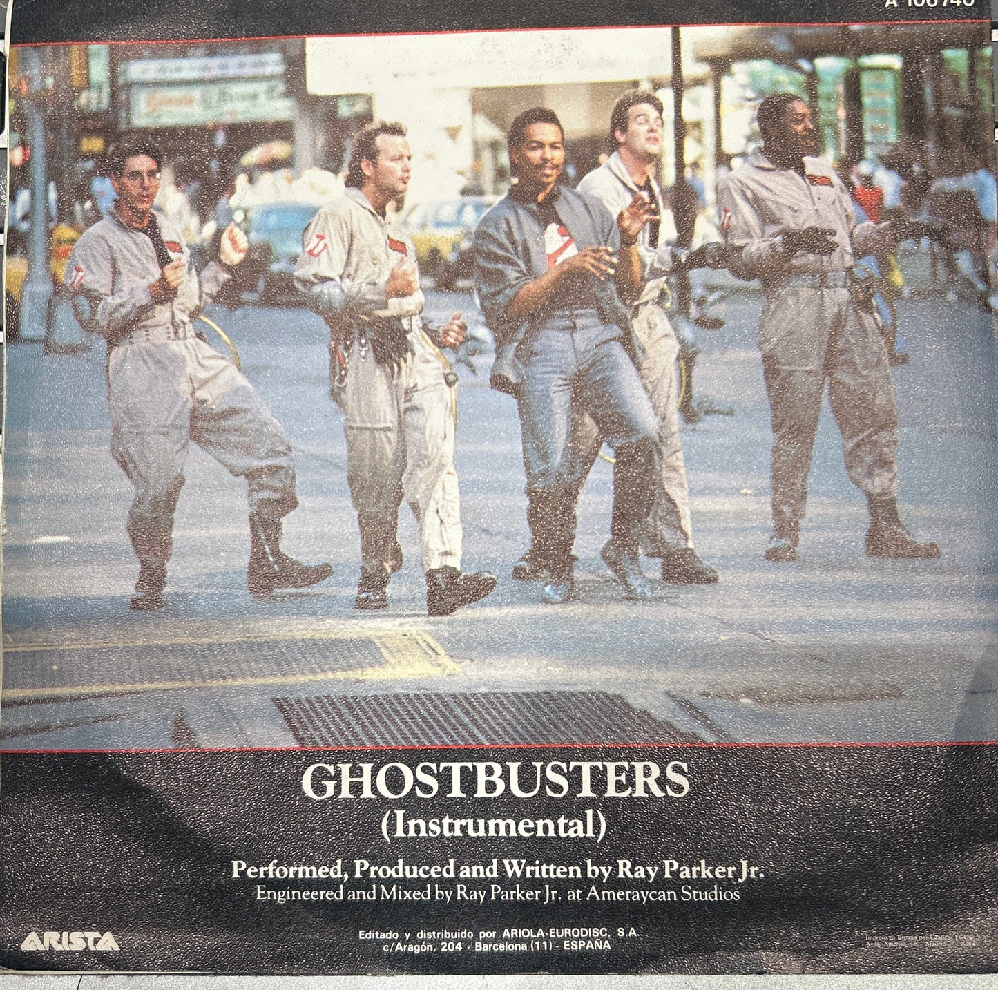 SINGLE Ray Parker Jr. – Ghostbusters 2ª mano (Producto exclusivo recogida en tienda)