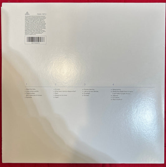 LP Pet Shop Boys – Discography (The Complete Singles Collection 1985-1991) 2ª Mano