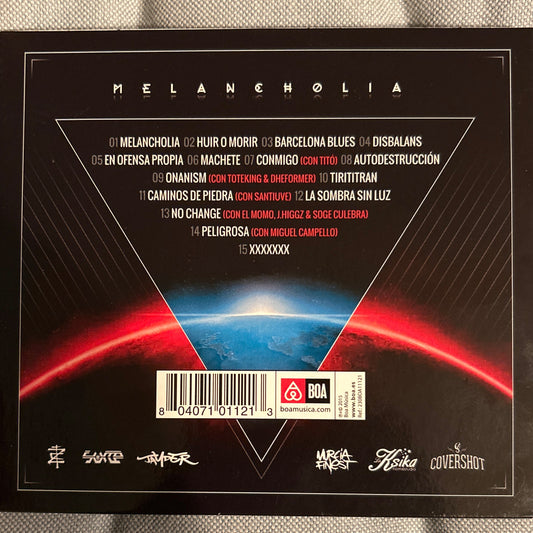CD Piezas Y Jayder – Melancholia 2ª Mano