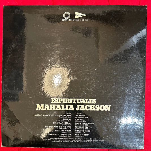 LP Mahalia Jackson – Espirituales 2ª Mano