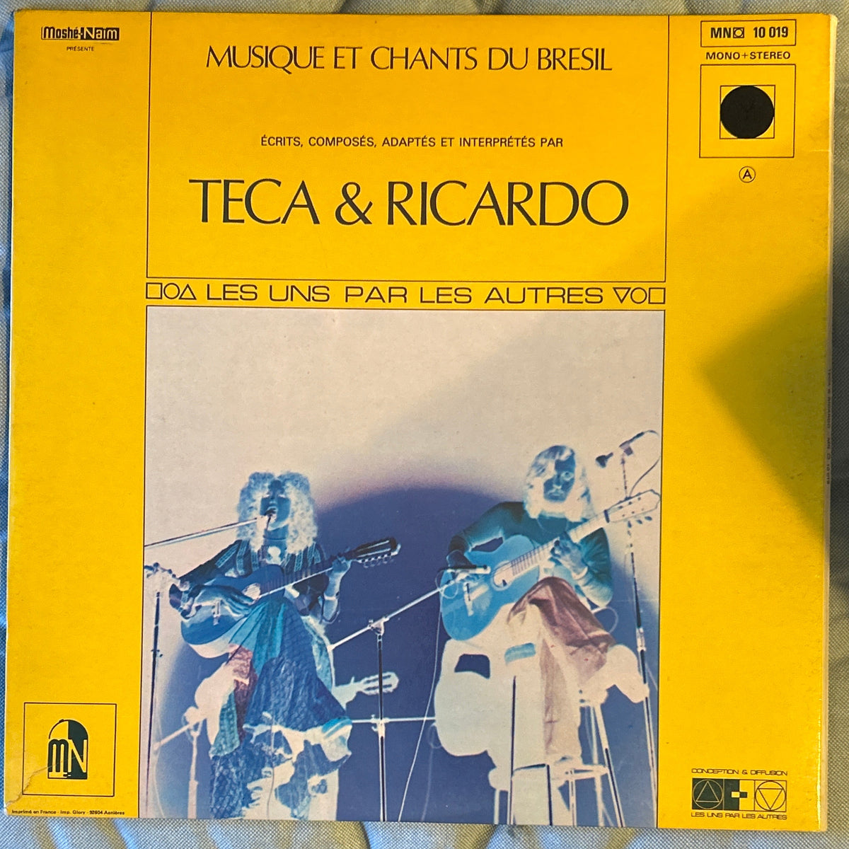 LP Teca & Ricardo – Musique Et Chants Du Brésil 1 2ª Mano