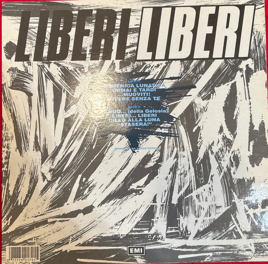 LP Vasco Rossi – Liberi Liberi Ed. Italiana 2ª Mano