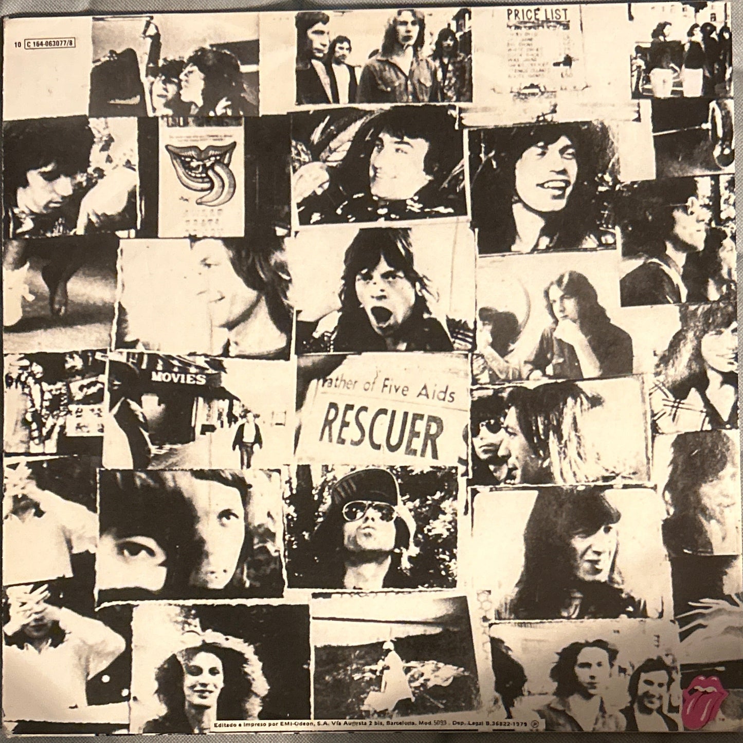 The Rolling Stones LP – Black And Blue d'occasion