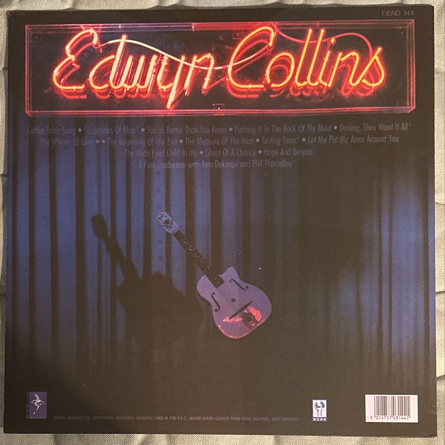 LP Edwyn Collins – Hope And Despair 2ª mano