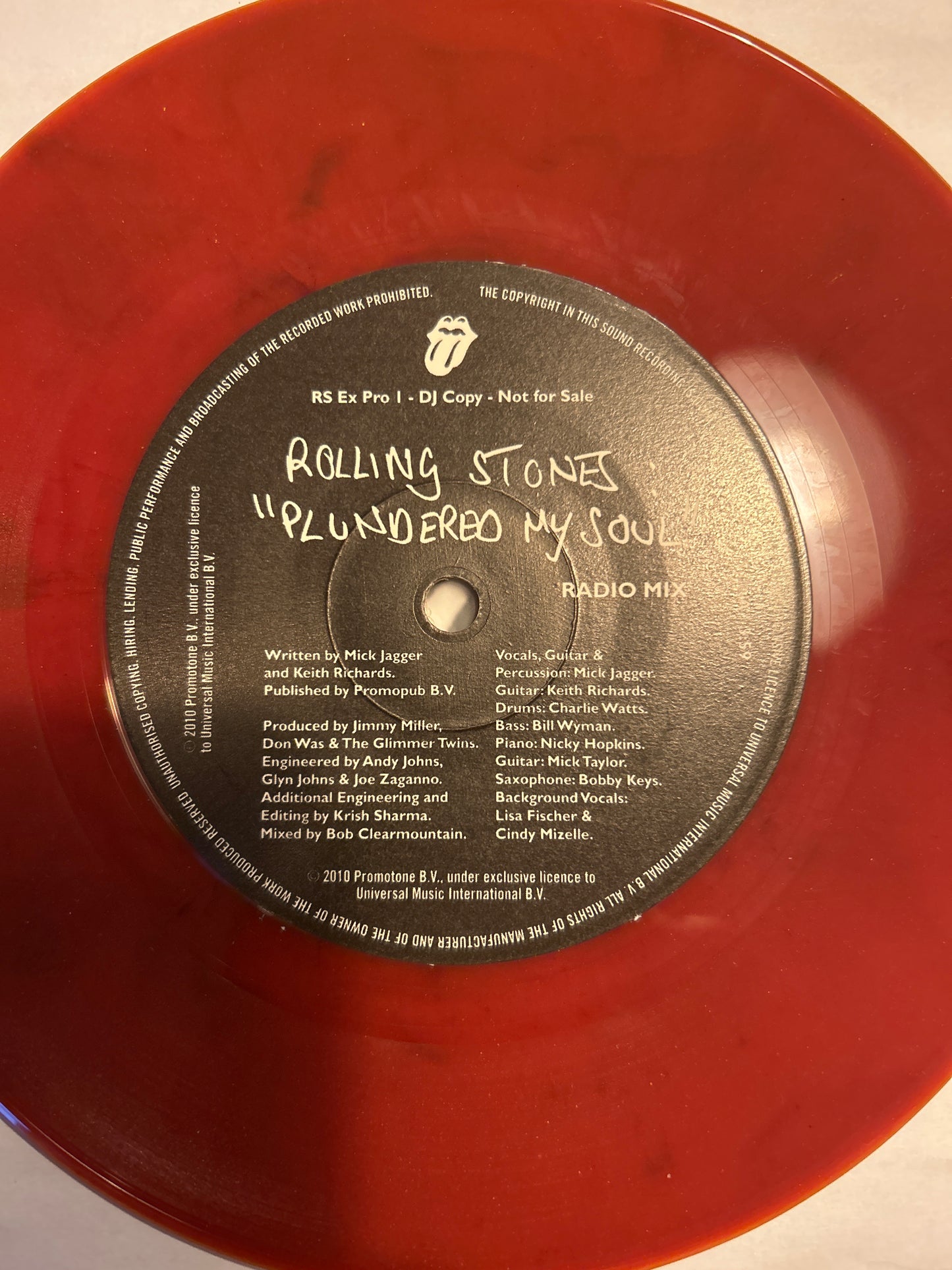 SINGLE The Rolling Stones – Plundered My Soul 2ª Mano
