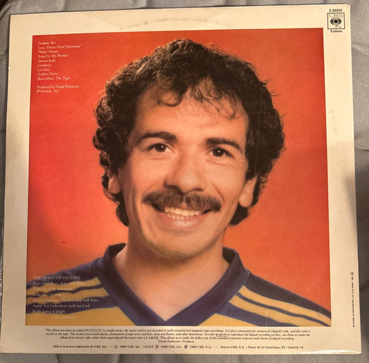 LP Devadip Carlos Santana – The Swing Of Delight 2ª Mano