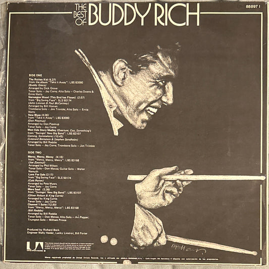 LP Buddy Rich Big Band – The Best Of Buddy Rich 2ª Mano