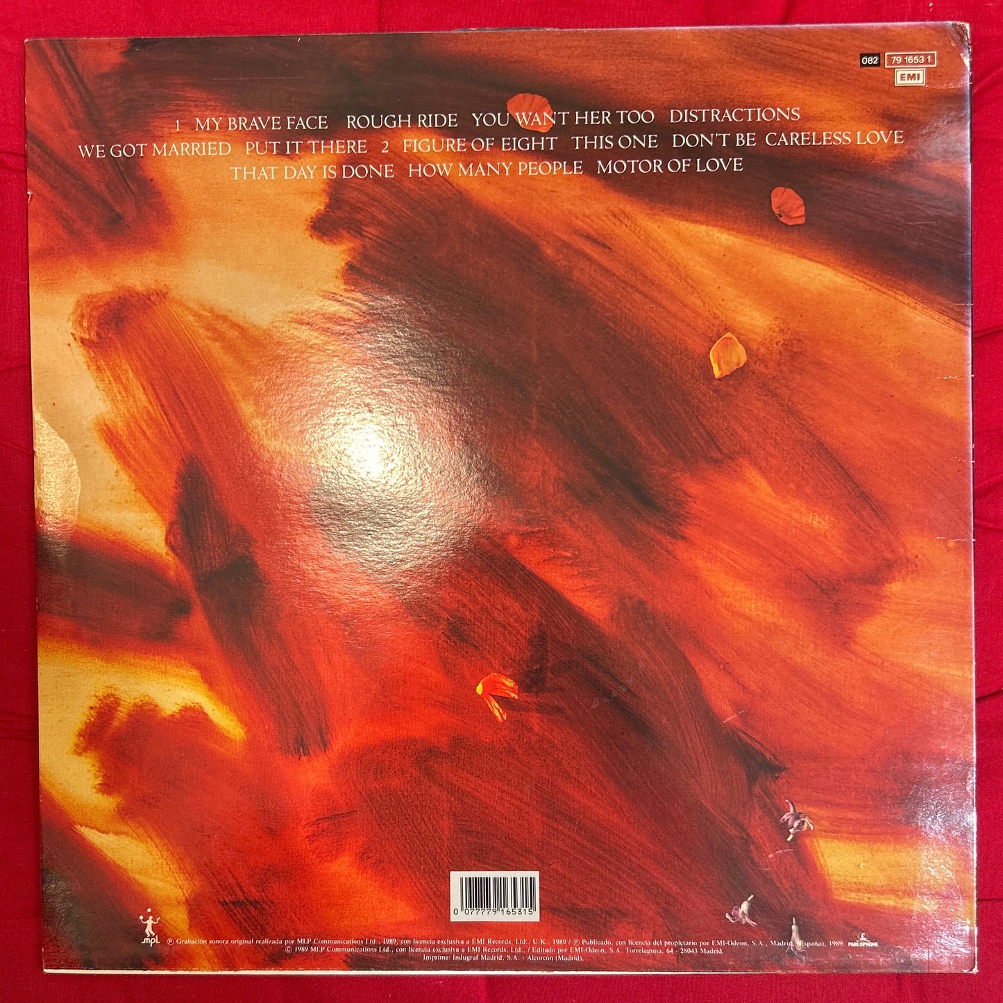 LP Paul McCartney - Flowers in the dirt 2ª mano