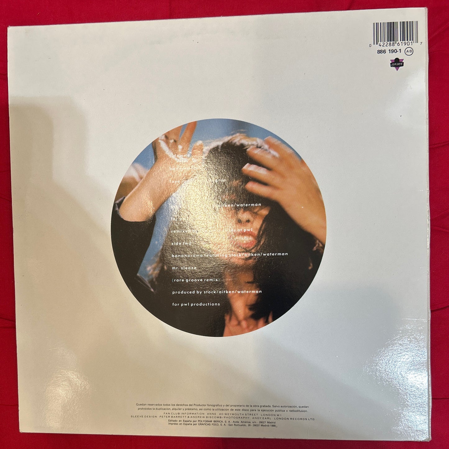 MAXISINGLE Bananarama – Love In The First Degree 2ª Mano (Producto exclusivo recogida en tienda)
