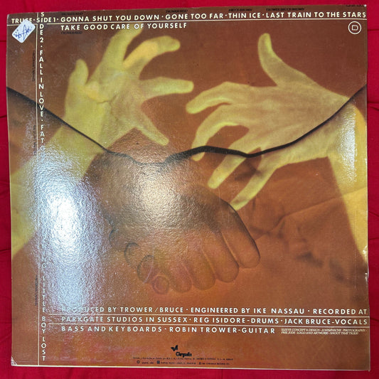 LP Robin Trower / Jack Bruce – Truce 2ª Mano