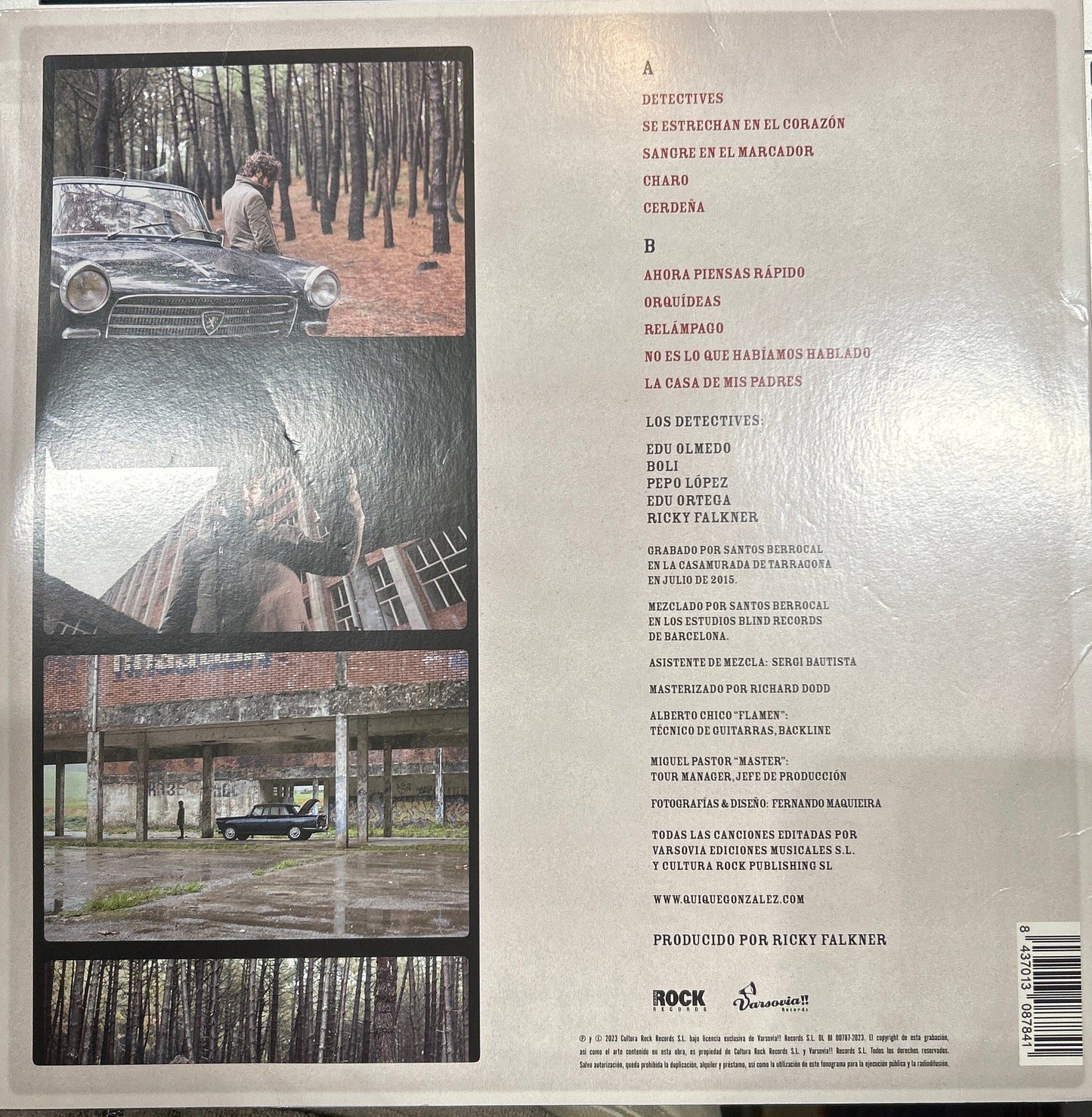 LP Quique González – Me mata si me necesitas 2ª Mano