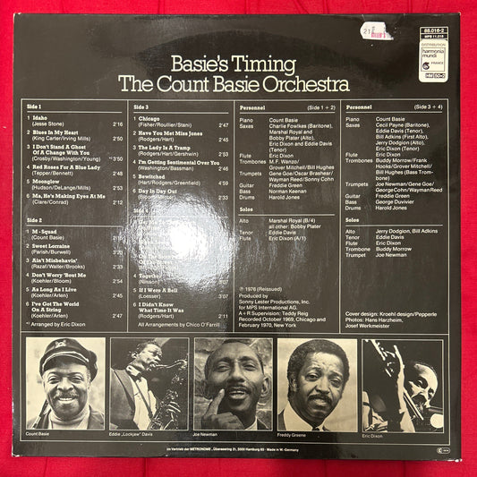 LP Count Basie Orchestra – Basie's Timing 2ª Mano