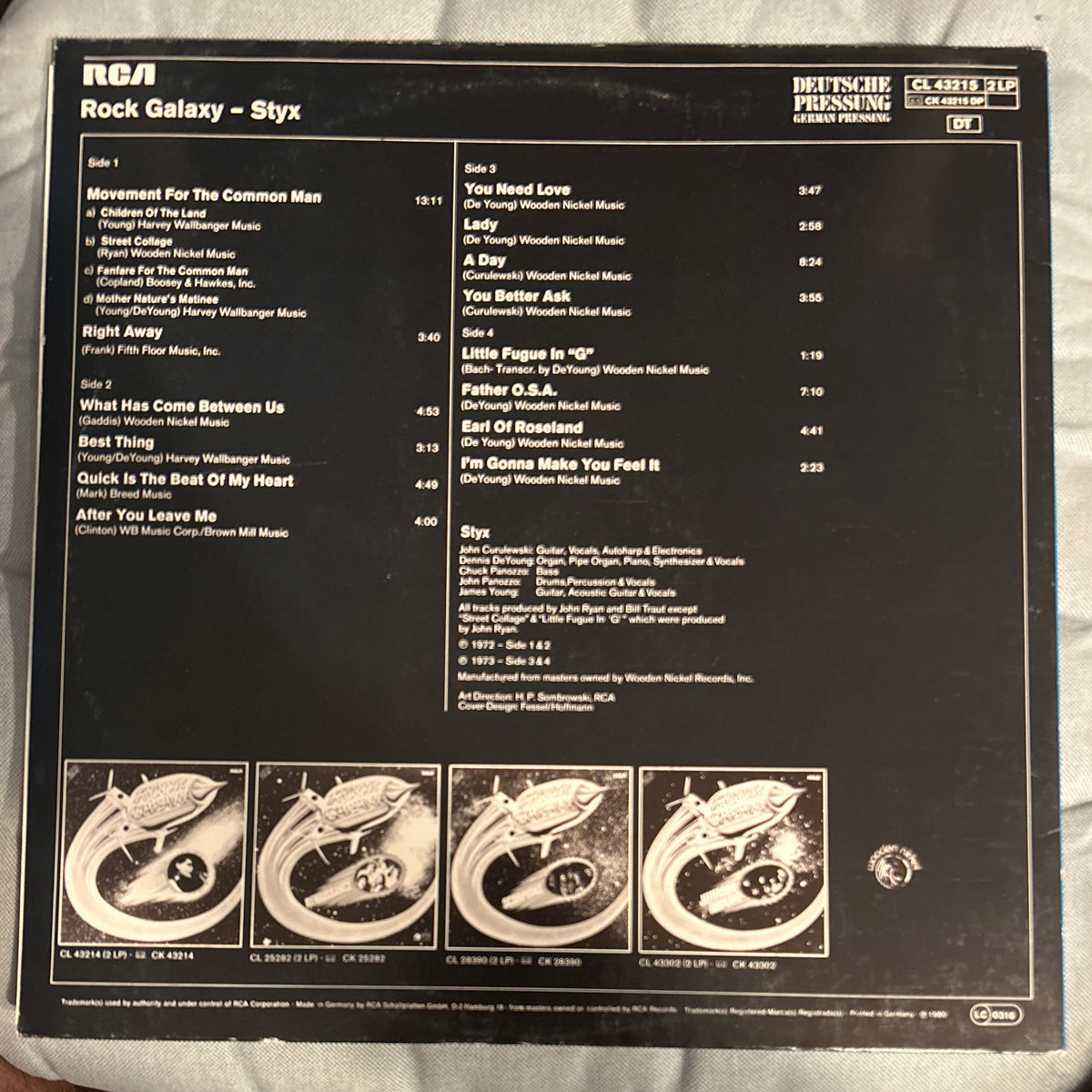 LP Styx – Rock Galaxy 2ª Mano