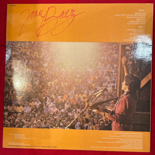 LP Joan Baez – Tour Europea 2ª Mano