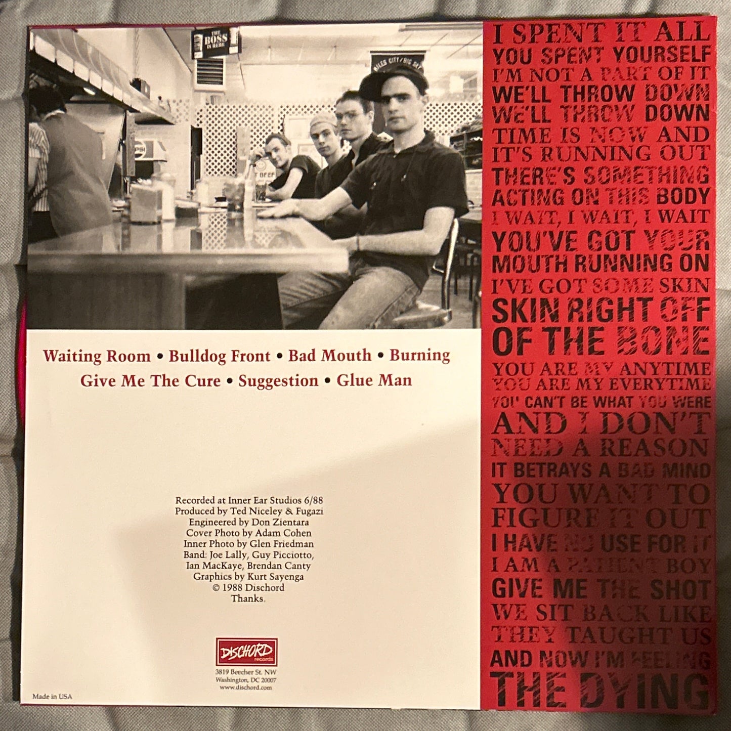 LP Fugazi - Repeater Neu, versiegelt