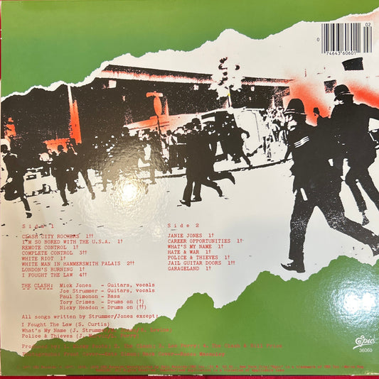 LP The Clash – The Clash Ed. Americana 2ª Mano