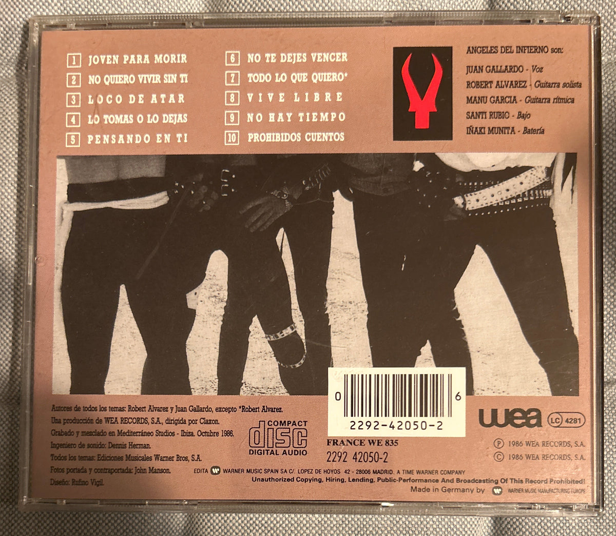 CD Angeles Del Infierno – Joven Para Morir 2ª Mano