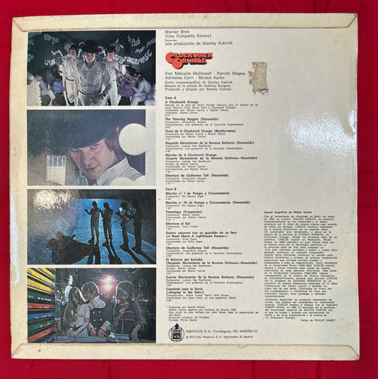 LP Banda Sonora – Clockwork Orange 2ª Mano