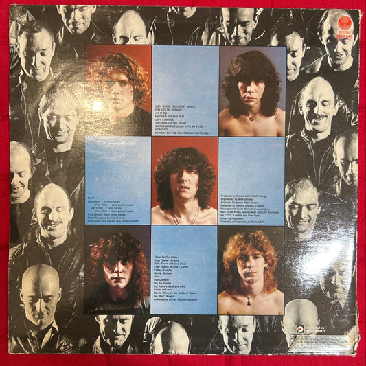 LP Def Leppard – High 'N' Dry 2ª Mano