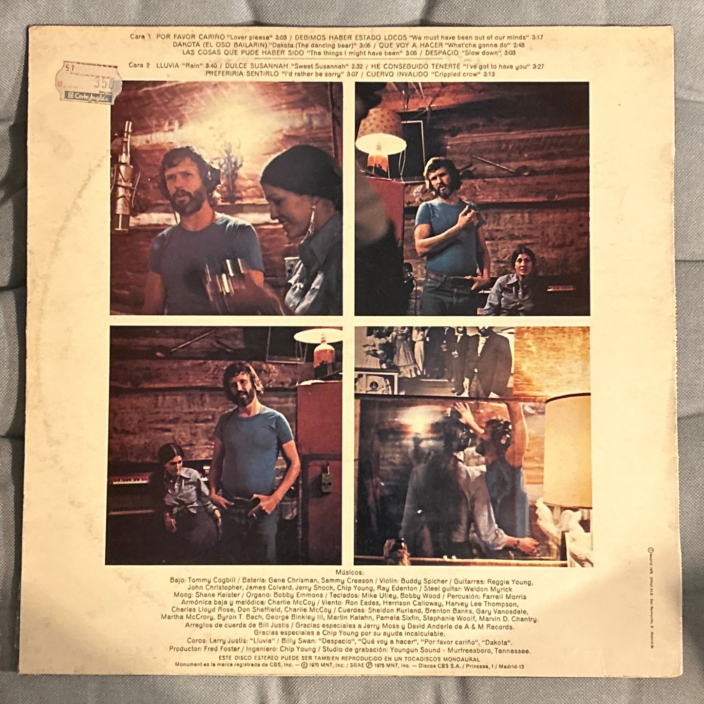 LP Kris Kristofferson Y Rita Coolidge – Breakaway 2ª Mano (Producto exclusivo recogida en tienda)