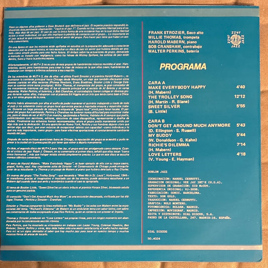 LP MJT+3 – Make Everybody Happy 2ª Mano