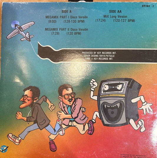 LP Mike Platinas & Javier Ussia – Disc·Jockey Mix (Let's Go To The Mix) 2ª mano