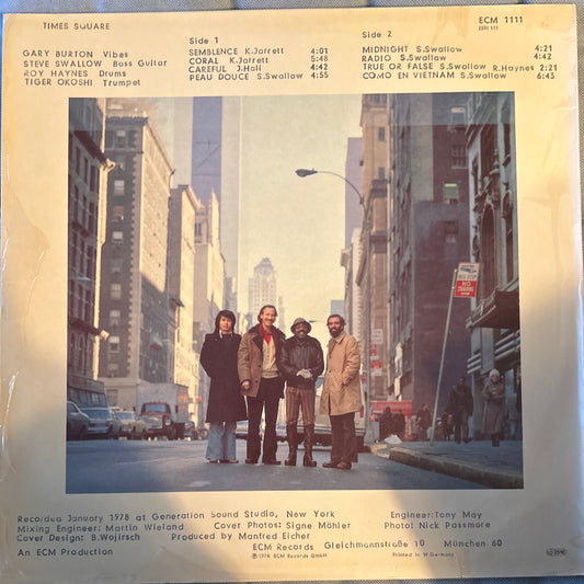 LP Gary Burton – Times Square 2ª Mano