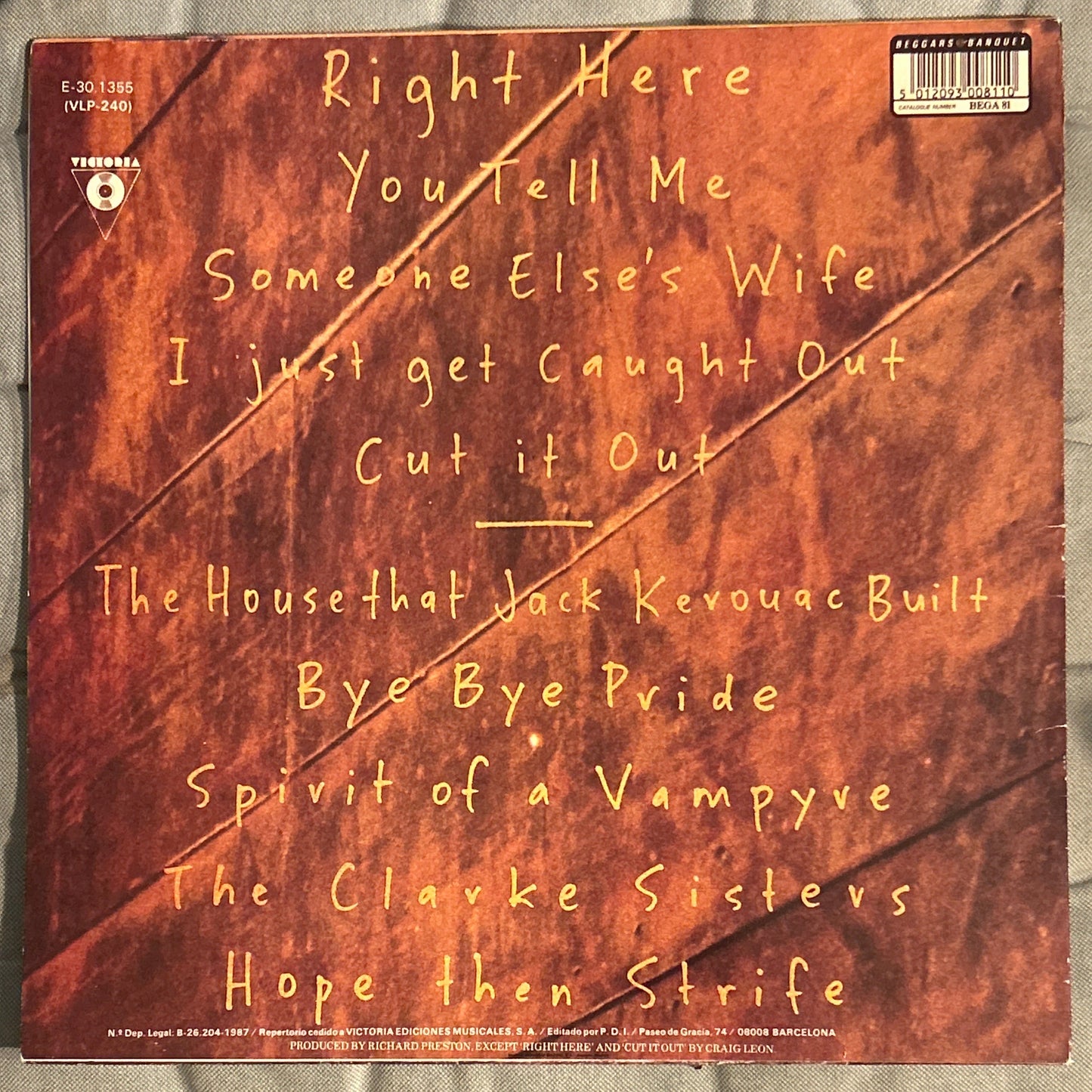 LP Go-Betweens* – Tallulah 2ª mano