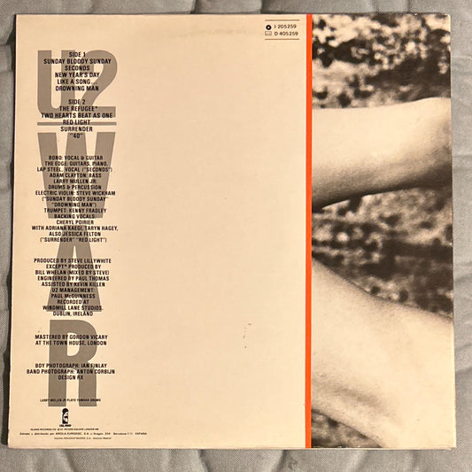 LP U2 – War 2ª Mano