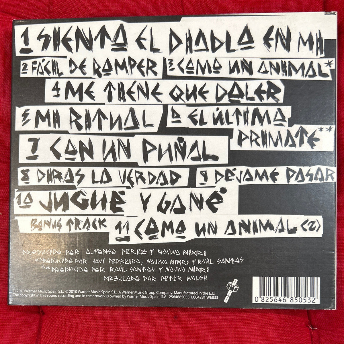 CD Najwa – El Último Primate 2ª Mano