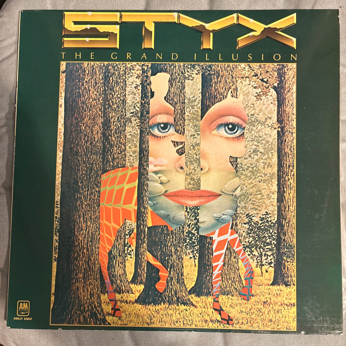 LP Styx – The Grand Illusion 2ª Mano