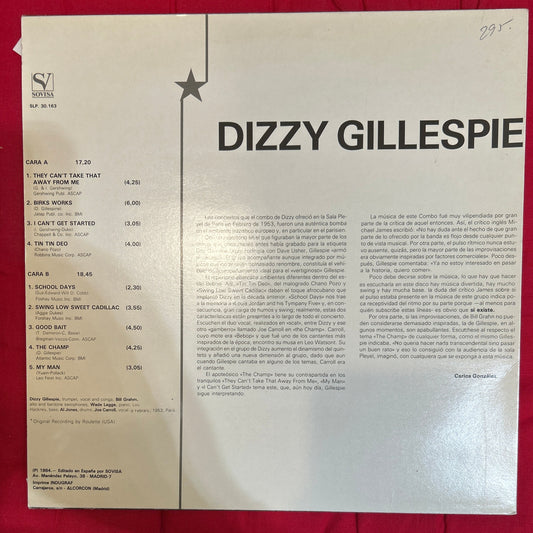 LP Dizzy Gillespie – Dizzy Gillespie 2ª Mano (Producto exclusivo recogida en tienda)