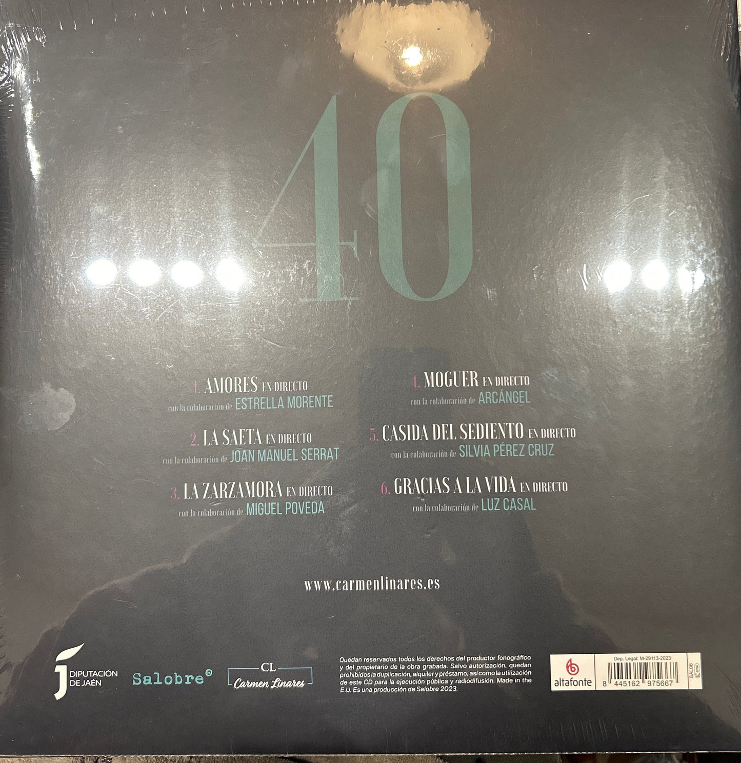 LP Carmen Linares - 10 años de flamenco Neu, noch versiegelt