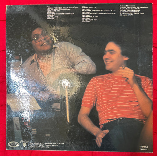 LP Pablo Milanes – Acto De Fe 2ª Mano