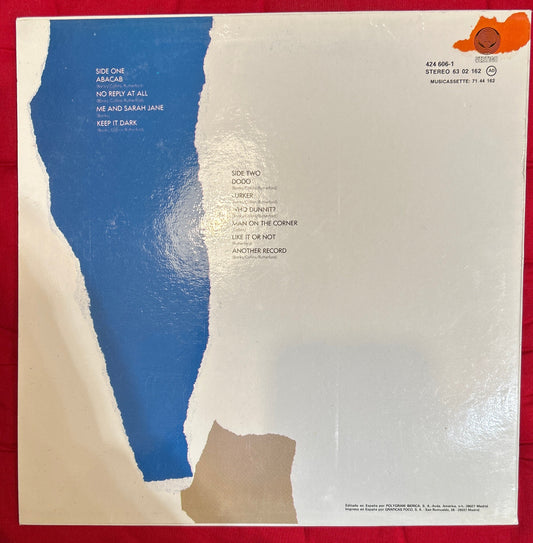 LP Genesis – Abacab 2ª mano