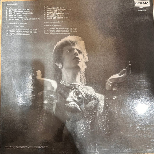 LP David Bowie – David Bowie 2ª mano