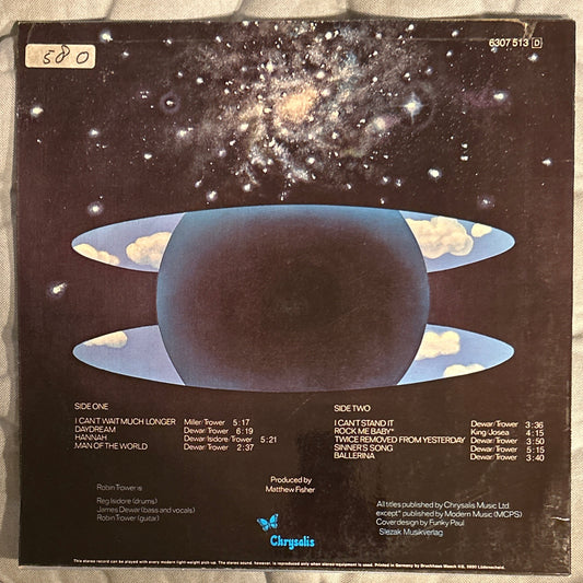 LP Robin Trower – Twice Removed From Yesterday 2ª Mano