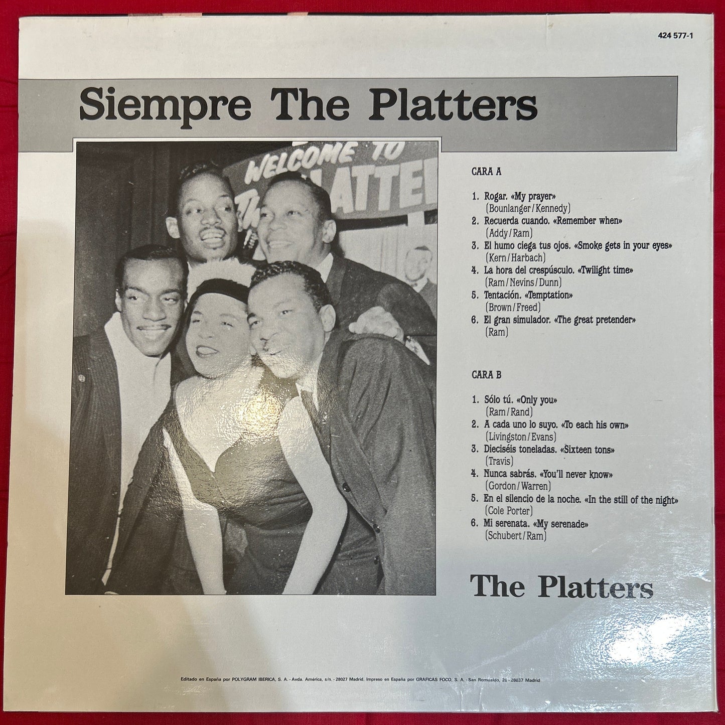 LP The Platters – The Platters Second Hand (Produit exclusif pour la collection en magasin)