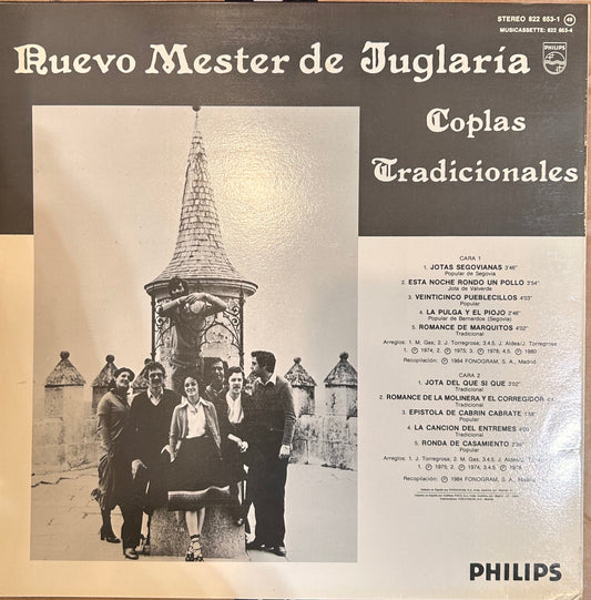 LP Nuevo Mester De Juglaría – Coplas Tradicionales 2ª Mano (Producto exclusivo recogida en tienda)
