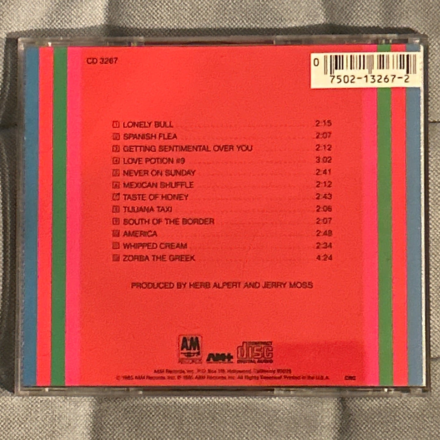 CD Herb Alpert & The Tijuana Brass – Greatest Hits 2ª Mano