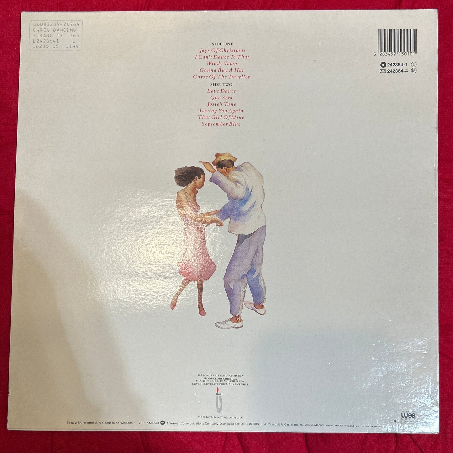 LP Chris Rea – Dancing With Strangers 2ª Mano