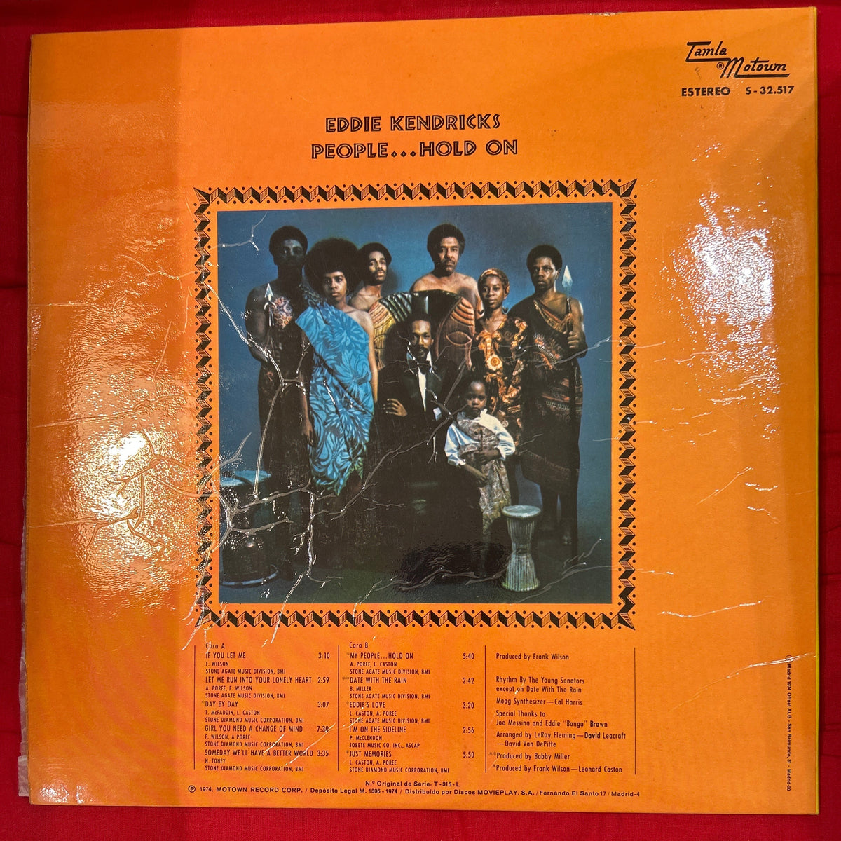 LP Eddie Kendricks – People... Hold On 2ª Mano