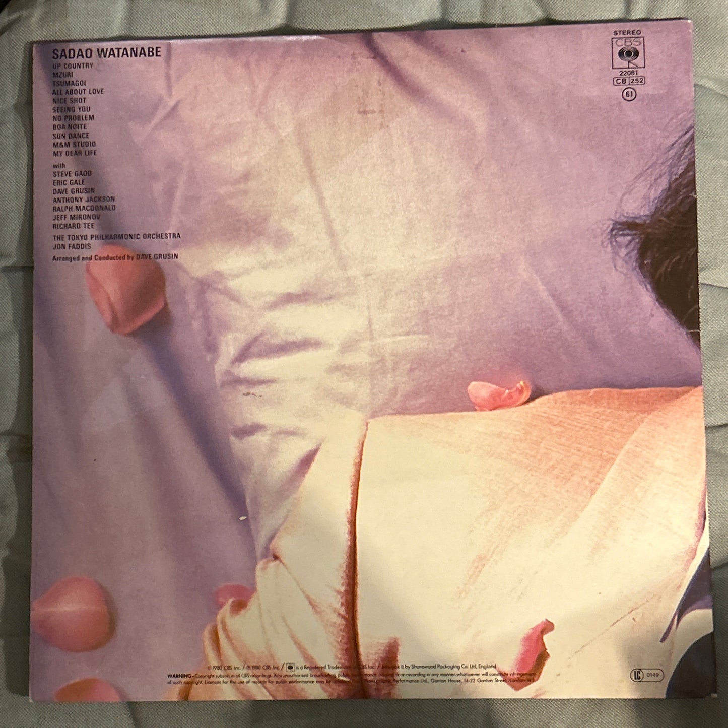 LP Sadao Watanabe – How's Everything 2ª Mano